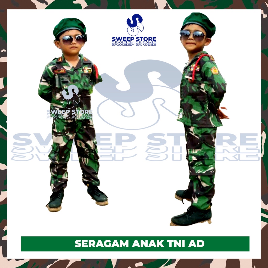 Jual SETELAN ANAK LORENG TNI - SERAGAM ANAK TENTARA NASIONAL LORENG ...