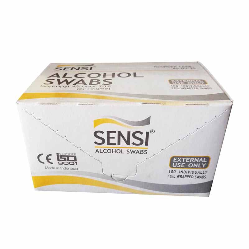 Jual Sensi Alcohol Swabs Pcs Shopee Indonesia