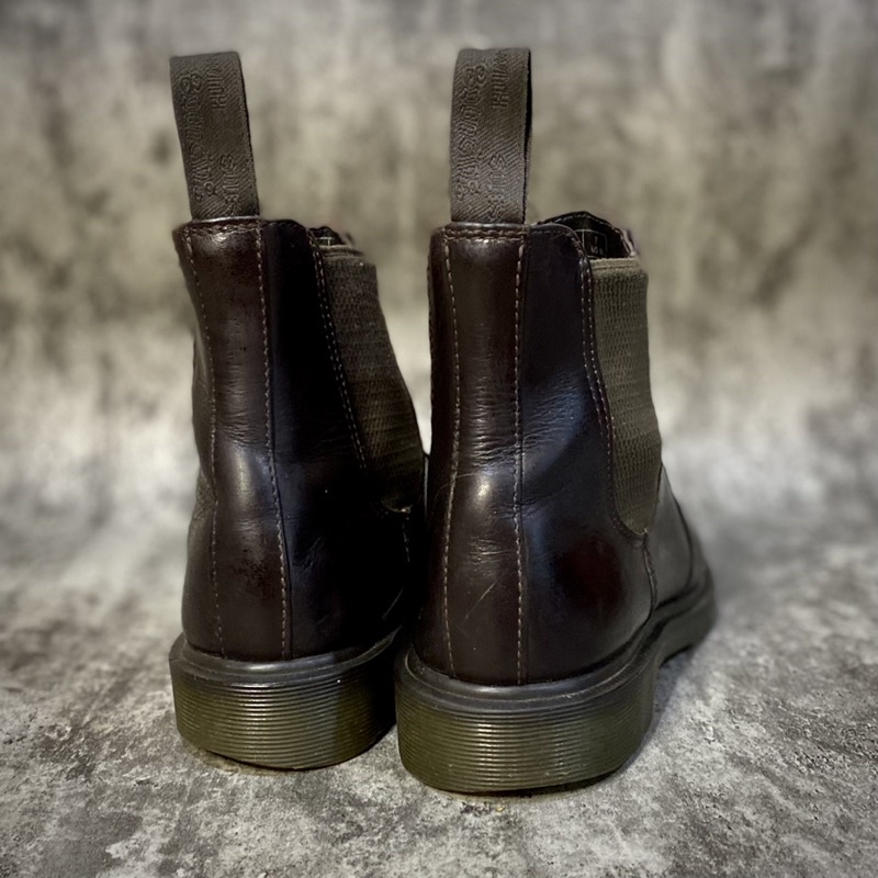 Jual dr . martens docmart chelsea boots greasy burgundy ( not 1460 1461 ...