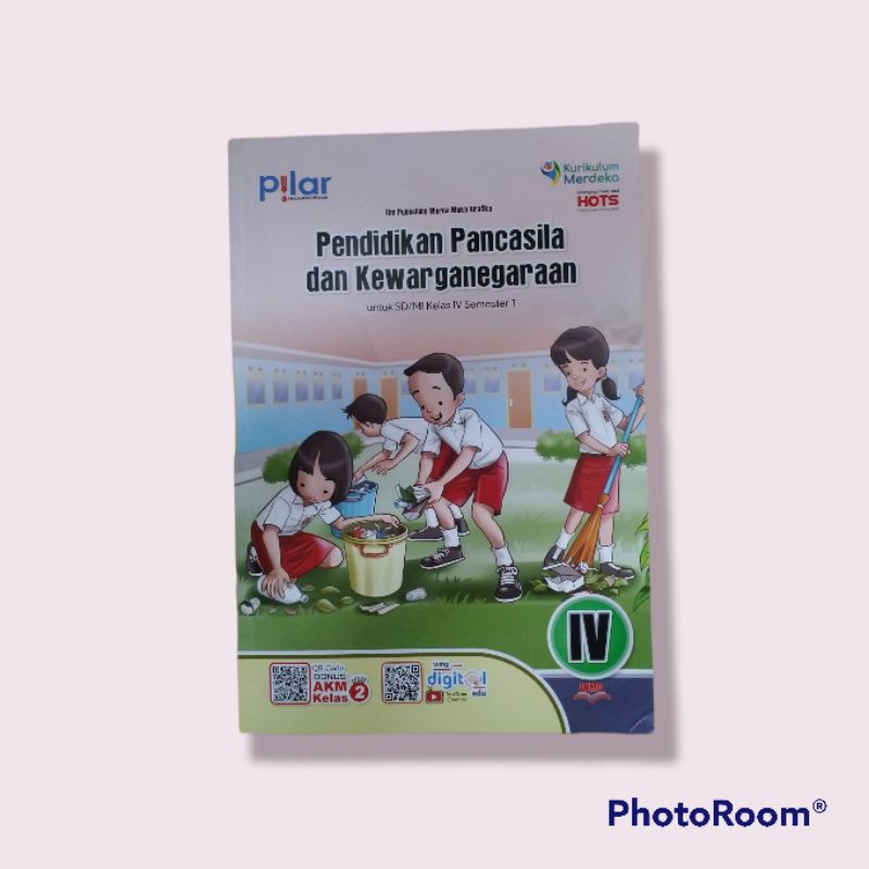 Jual Buku Pilar Pelajaran Ppkn Kelas 4 Semester 1kurikulum Merdeka