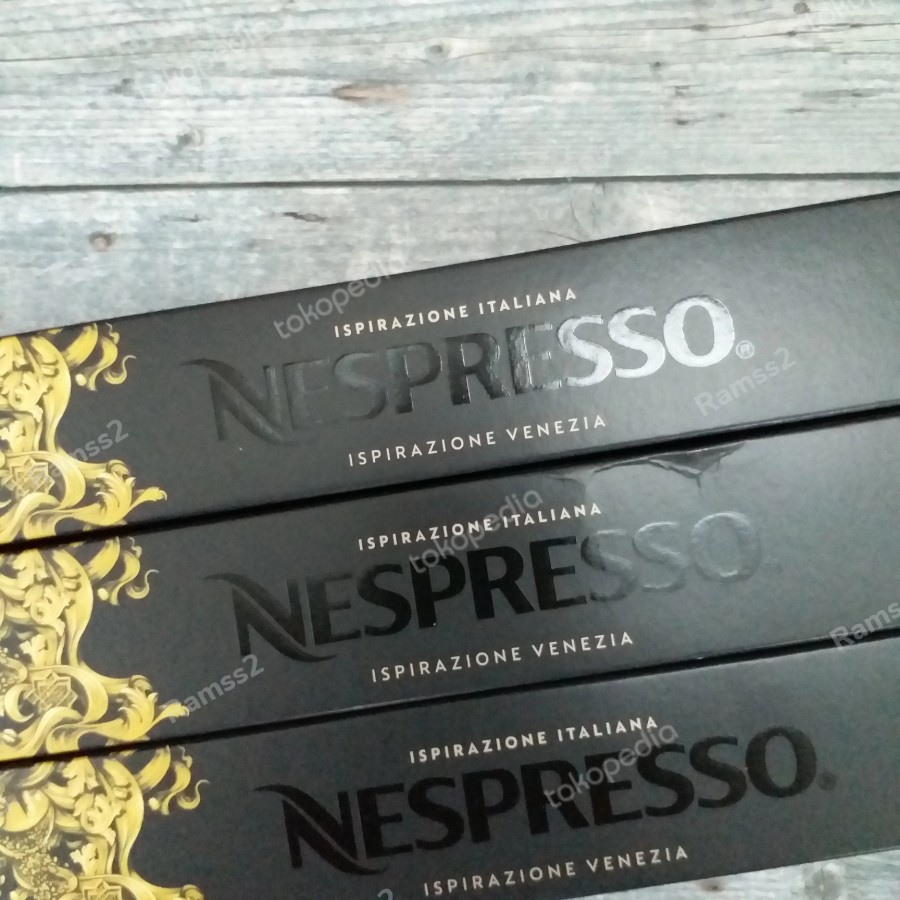 Jual Nespresso Ispirazione Venezia Coffee Capsules Singapore Shopee