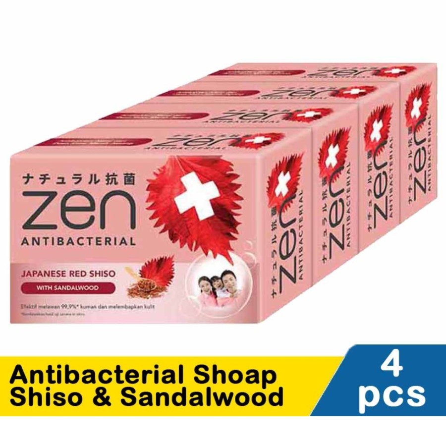 Jual Sabun Mandi Batang Zen 70gr Banded 4pcs Shopee Indonesia