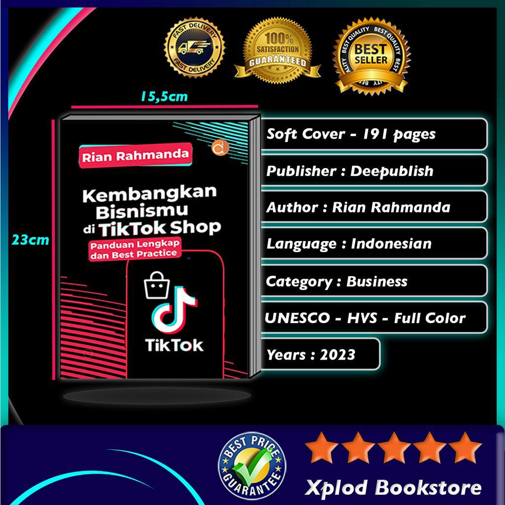 Jual Buku Kembangkan Bisnimu Di TikTok Shop Panduan Lengkap Dan Best ...