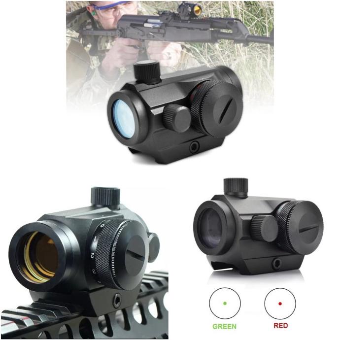Jual Holo Scope Red and Green Dot Airsoft Holographic Tactical WGG WGB ...