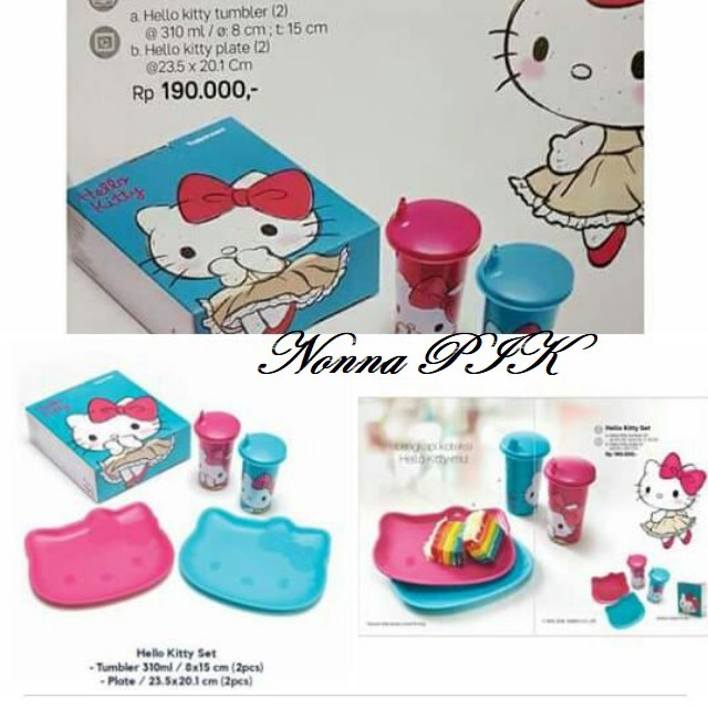 Tupperware Hello Kitty Meal Time