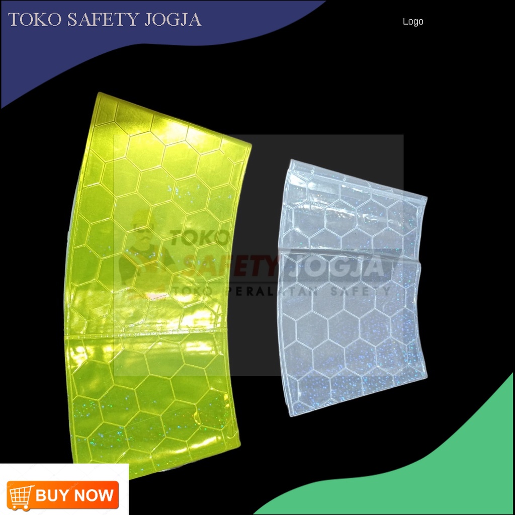 Jual SCOTLIGHT LIST KUNING PUTIH UNTUK TRAFFIC CONE SATU SET KERUCUT 1 ...