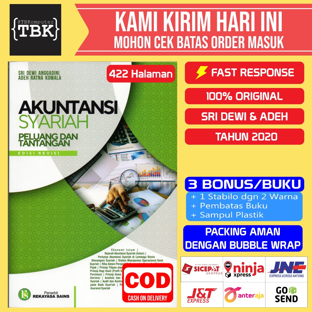 Jual BUKU AKUNTANSI SYARIAH PELUANG DAN TANTANGAN REV 2 SRI DEWI ANGGA ...