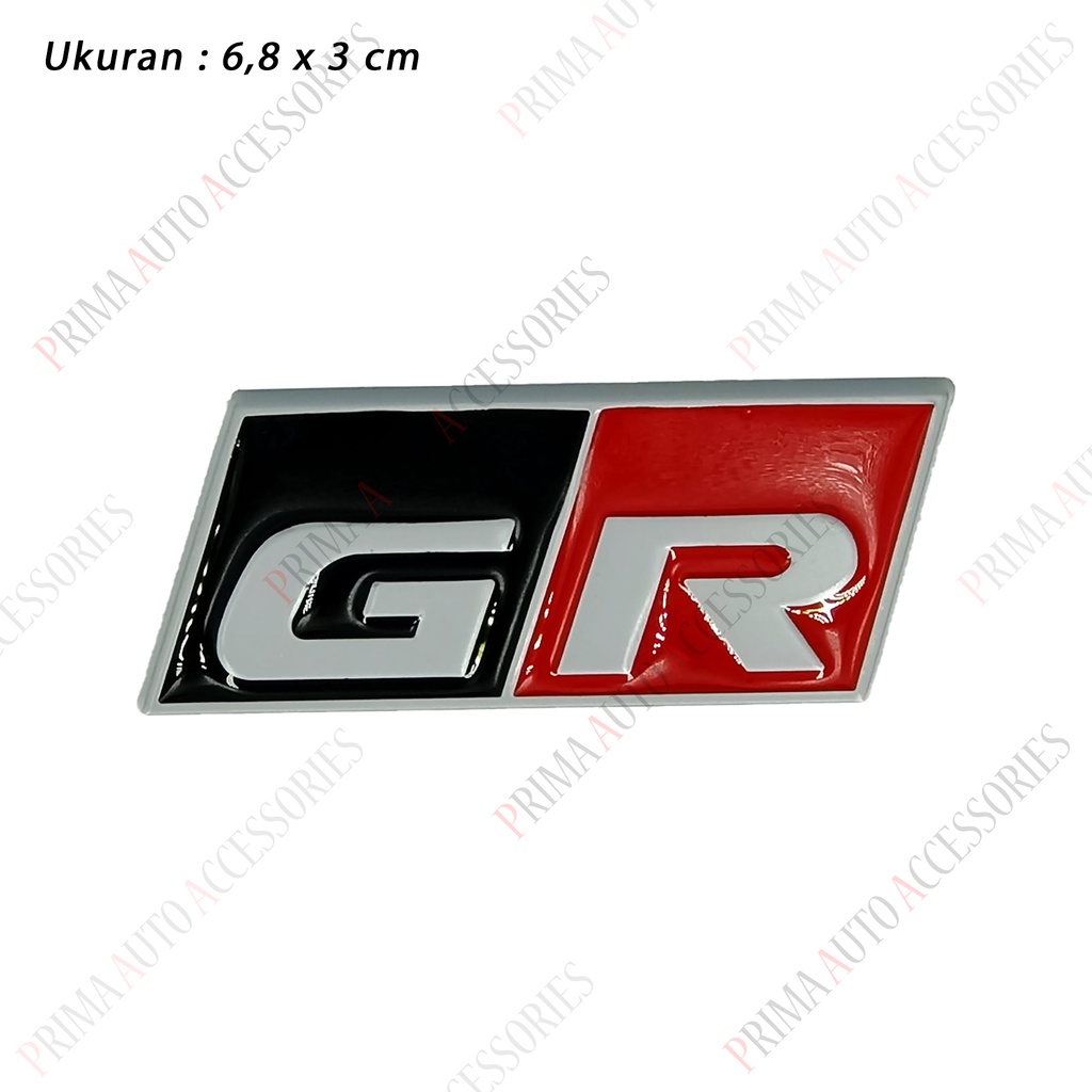Jual Emblem Mobil GR Metal | Shopee Indonesia