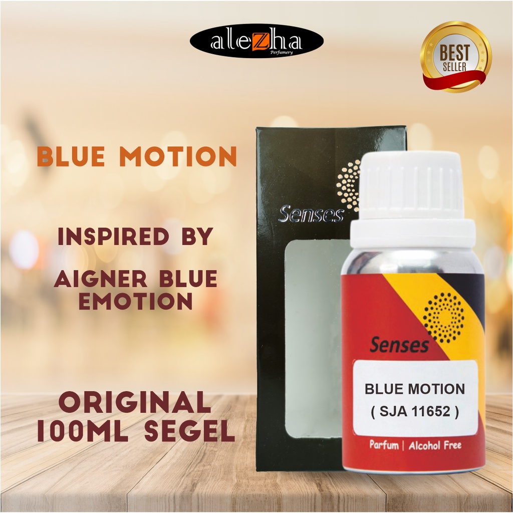 Jual BIBIT PARFUM MURNI BLUE MOTION AIGNER BLUE EMOTION SENSES