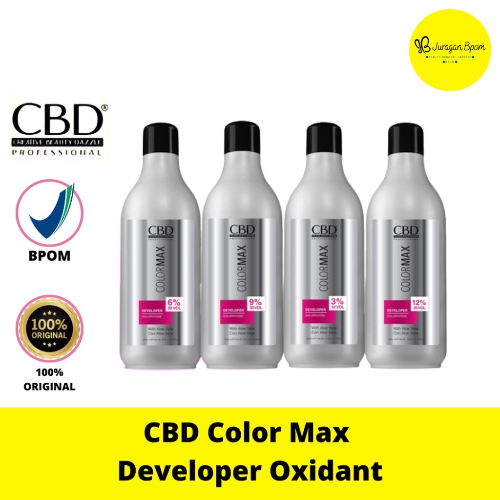 Jual CBD Color Max Developer Oxidant 1000ml / oxydant | Shopee Indonesia
