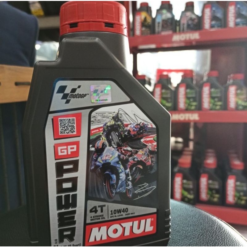 Jual OLI Mesin MOTUL MOTO GP POWER - SAE 10W40 - 1L CB 150 Verza ...