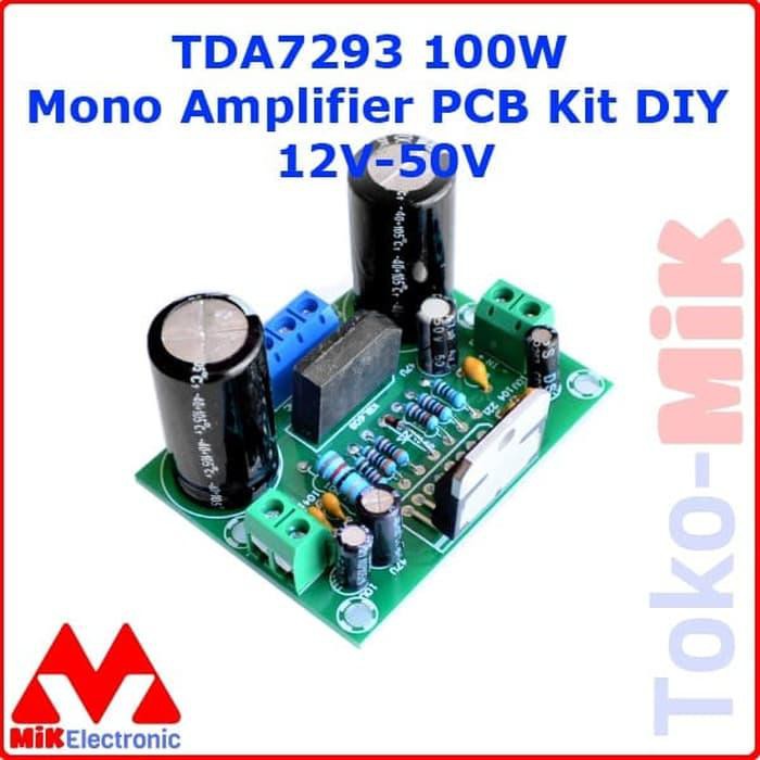 Jual JUAL TDA7293 100W 100 Watt Mono Amplifier PCB Kit DIY 12V-50V TOKO