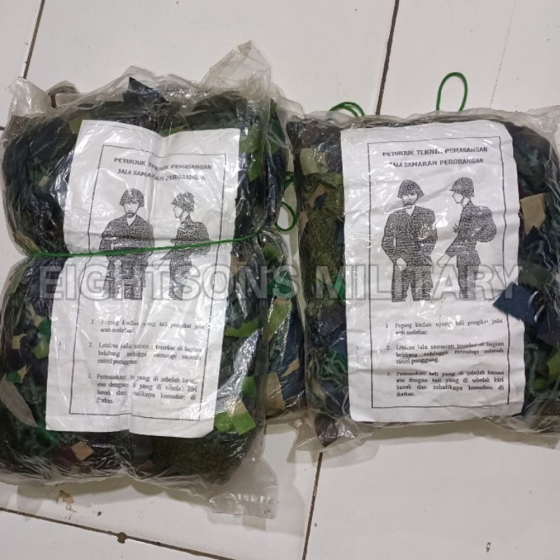 Jual Samaran Ransel Helm Tentara Taktical Tactical 1 Stel Samaran ...