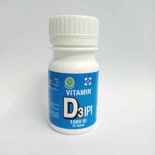 Jual Vitamin D3 IPI 1000 IU 75's Vitamin D3 1000 IU Shopee Indonesia