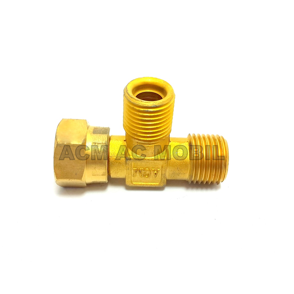 Jual Nepel T Join Kombinasi Ukuran 3/8 R134 Ac Mobil | Shopee Indonesia