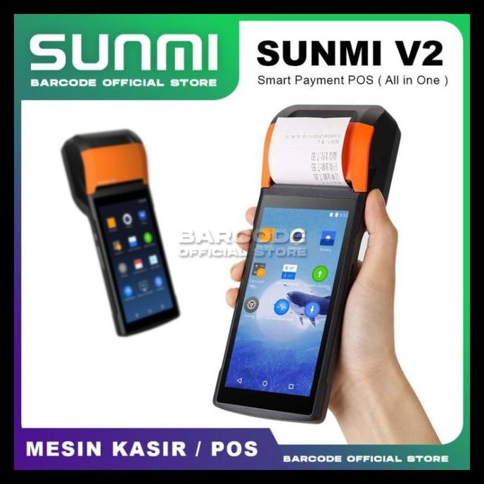 Jual Android Pos All In One Sunmi V Mesin Kasir Android Pos System