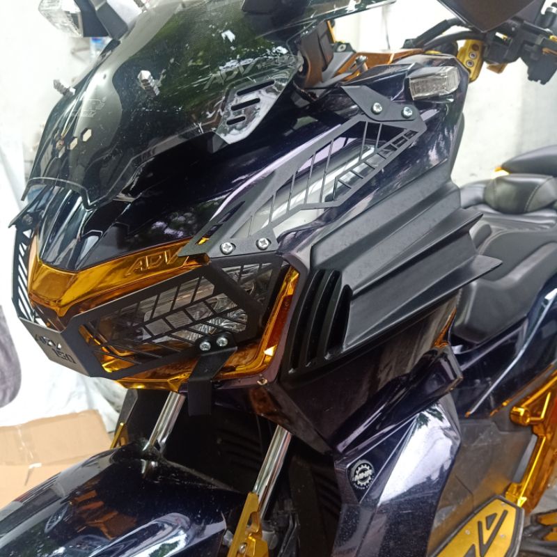 Jual Side air flow honda adv150 side Winglet diffuser pipi adv Pipi adv ...