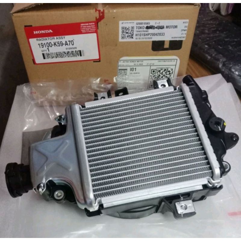 Jual RADIATOR ASSY K59 VARIO 150 FI ESP NEW LED 2018 2019 2020 ORIGINAL ...