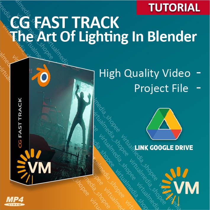 Jual CG FAST TRACK – THE ART OF LIGHTING IN BLENDER | DVD TUTORIAL ...
