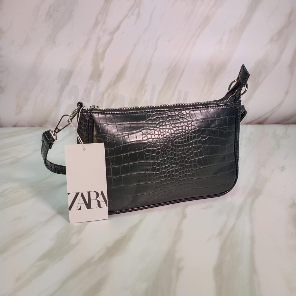 {PROMO} Shoulder Bag/Tas Tote Mini Zara Croco/Tas Murah