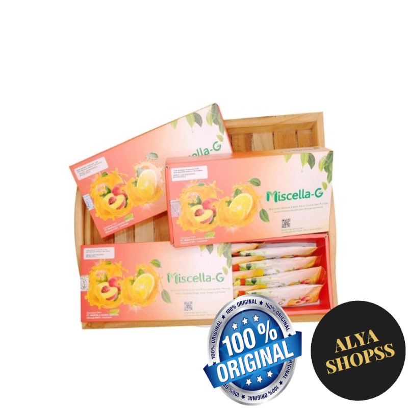 Jual (COD) Miscella G collagen suplemen kecantikan pemutih kulit detox ...