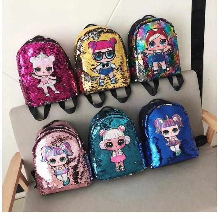 Jual Everyday Tas Ransel Sequin Lol Tas Sekolah Anak Fashion