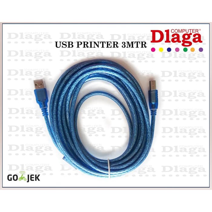 Jual Kabel Usb Printer High Quality 3 Meter Shopee Indonesia