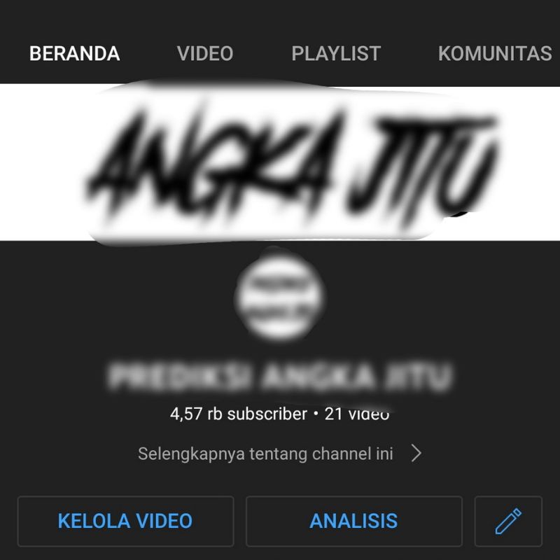 Jual (Terjual) Akun YouTube 4.5k (Belum Monetisasi) | Shopee Indonesia