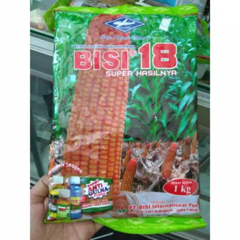 Jual BISI 18 - Benih Jagung Hibrida Super Kemasan 1 Kg | Shopee Indonesia