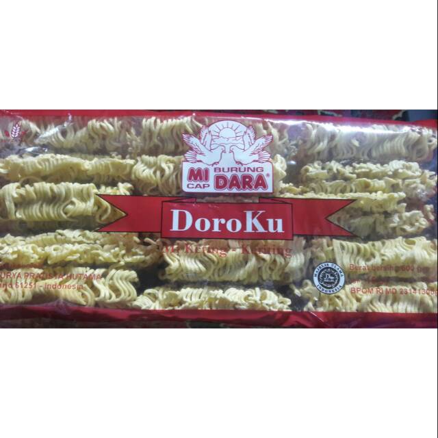 Jual Mie Burung Dara Doroku 600g Isi 15 Biji Shopee Indonesia