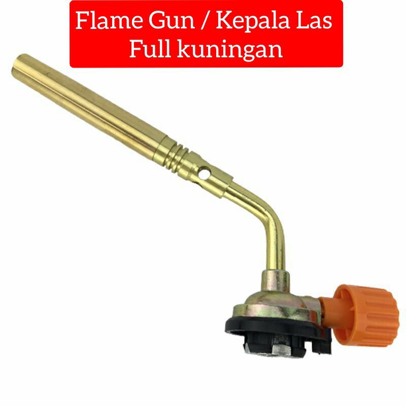 Jual Bassic Flame Gun Single Gas Torch Kepala Las Manual Blow Torch