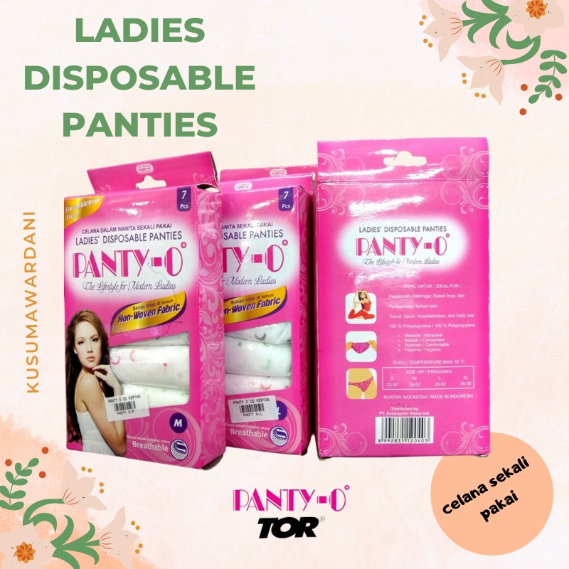 Jual Panty O Ladies’ Disposable Panties (underwear) / CD Wanita