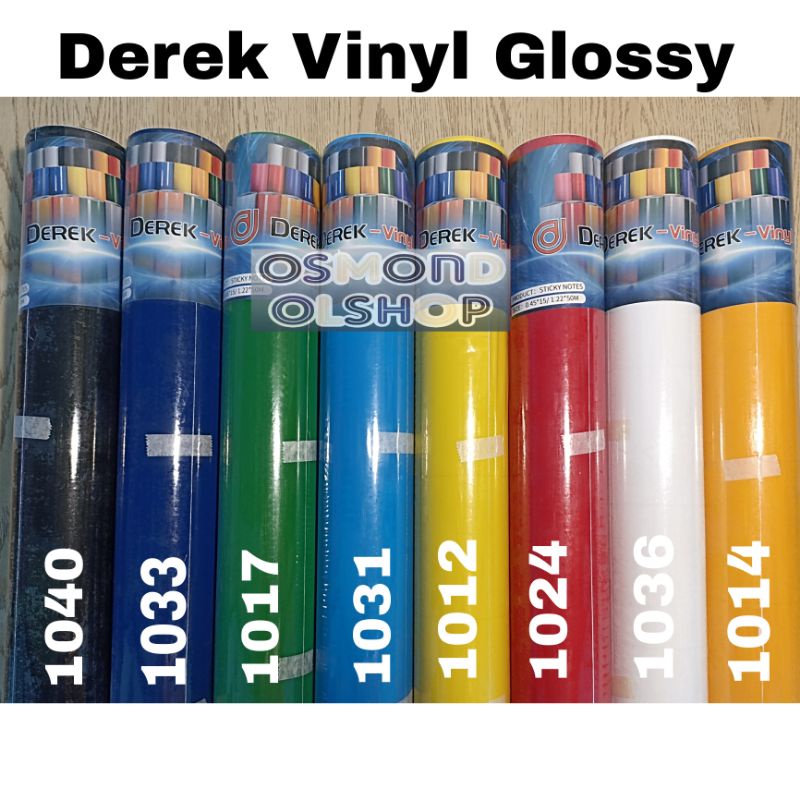 Jual Stiker Scotlite Derek Vinyl Glossy (Per Roll) | Shopee Indonesia