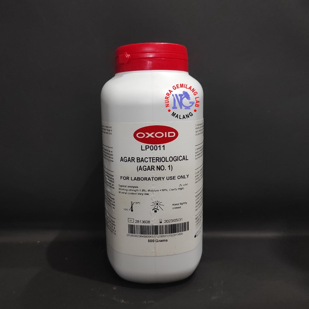 Jual Agar Bacteriological OXOID 500g Agar Bacto | Shopee Indonesia