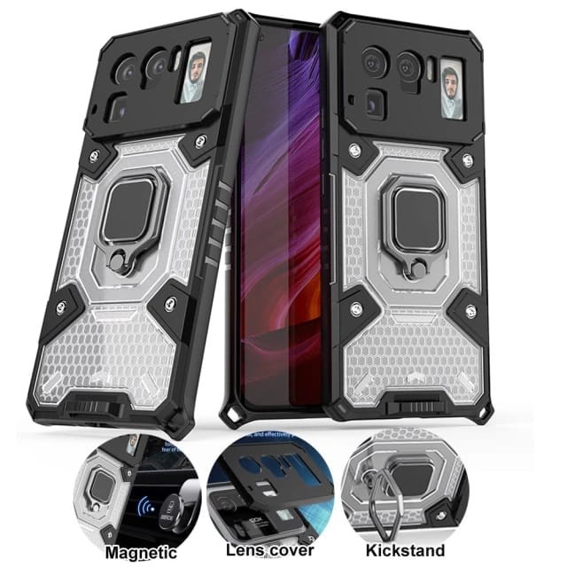 Jual XIAOMI MI 11 ULTRA SOFT CASE RUGGED ARMOR CAPSULE SERIES - SMOKE ...