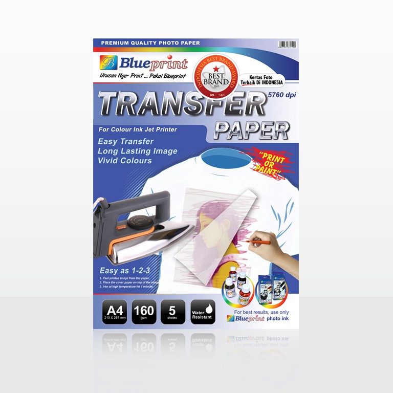 Jual Kertas Transfer / Transfer Paper White BLUEPRINT A4 Shopee Indonesia
