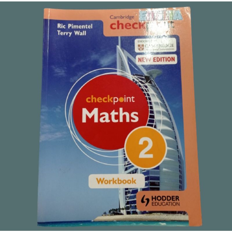 Jual Cambridge checkpoint Maths new edition workbook (preloved ...