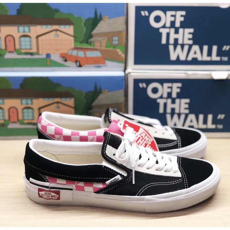 Vans cut store and paste pink