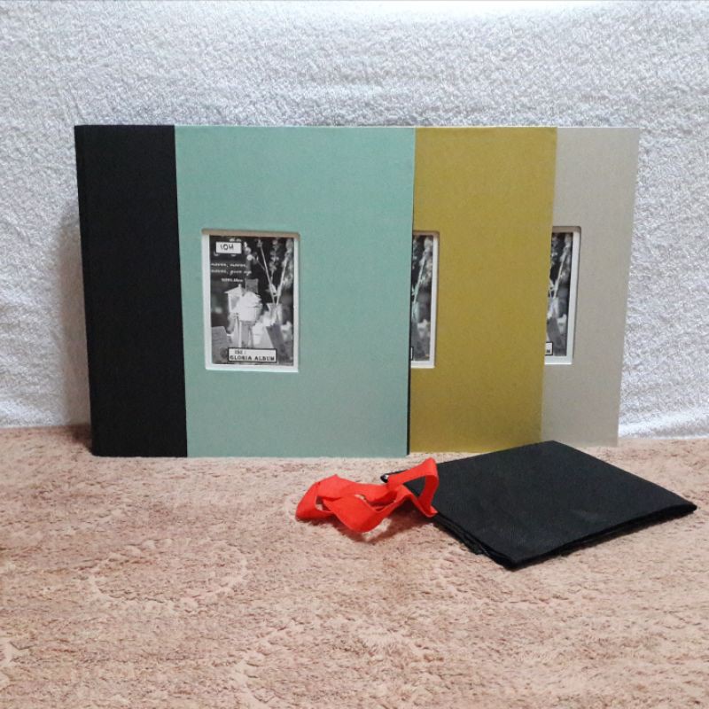 Jual album foto kolase magnetic / 3R-10R / jumbo / potrait (10 sheet