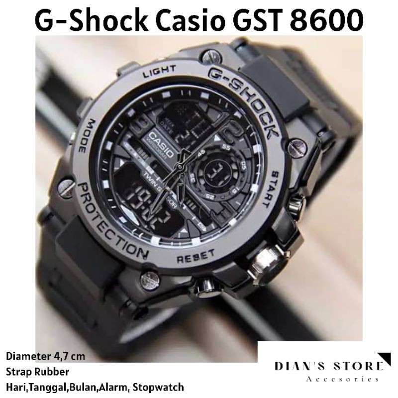 G shock discount casio gst 8600