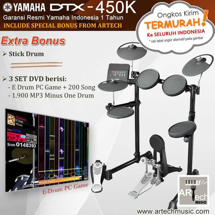 Jual yamaha dtx450k drum elektrik Harga Terbaik & Termurah Mei ...