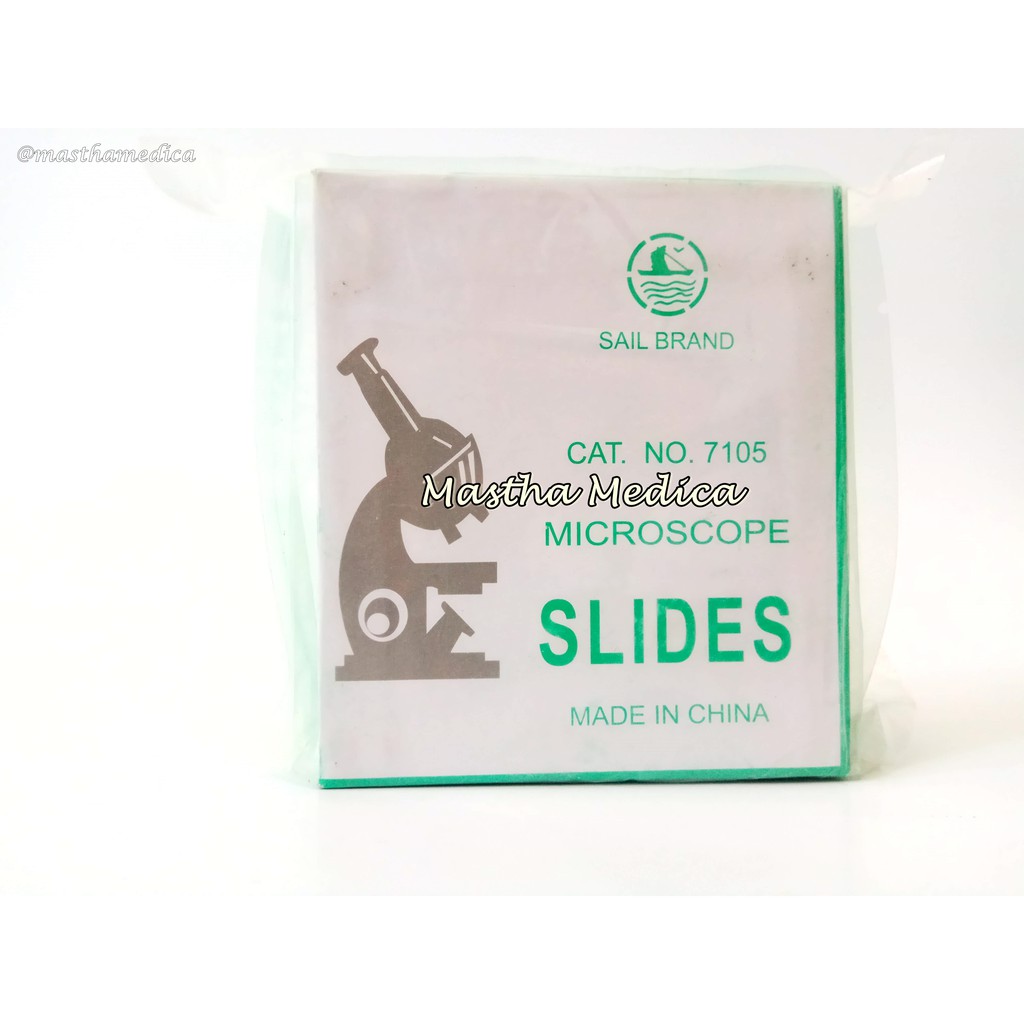 Jual Object Glass 7105 Sail Brand Microscope Slides 72 pcs Shopee