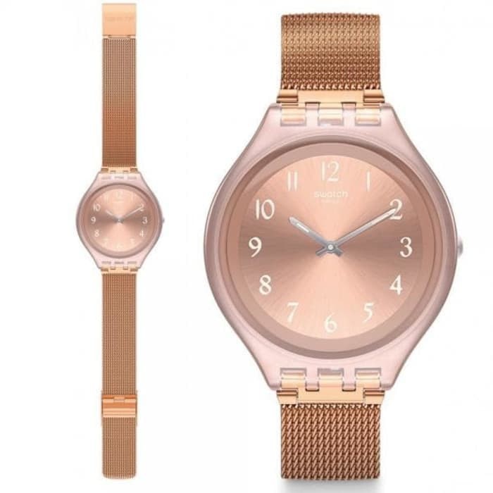 Jual Jam Tangan Original Swatch SVUP100M Skinchic Garansi Resmi Shopee Indonesia