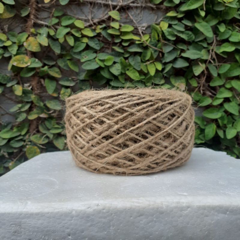 Jual Tali goni tali rami tali kerajinan kecil 3ply 100 meter | Shopee ...