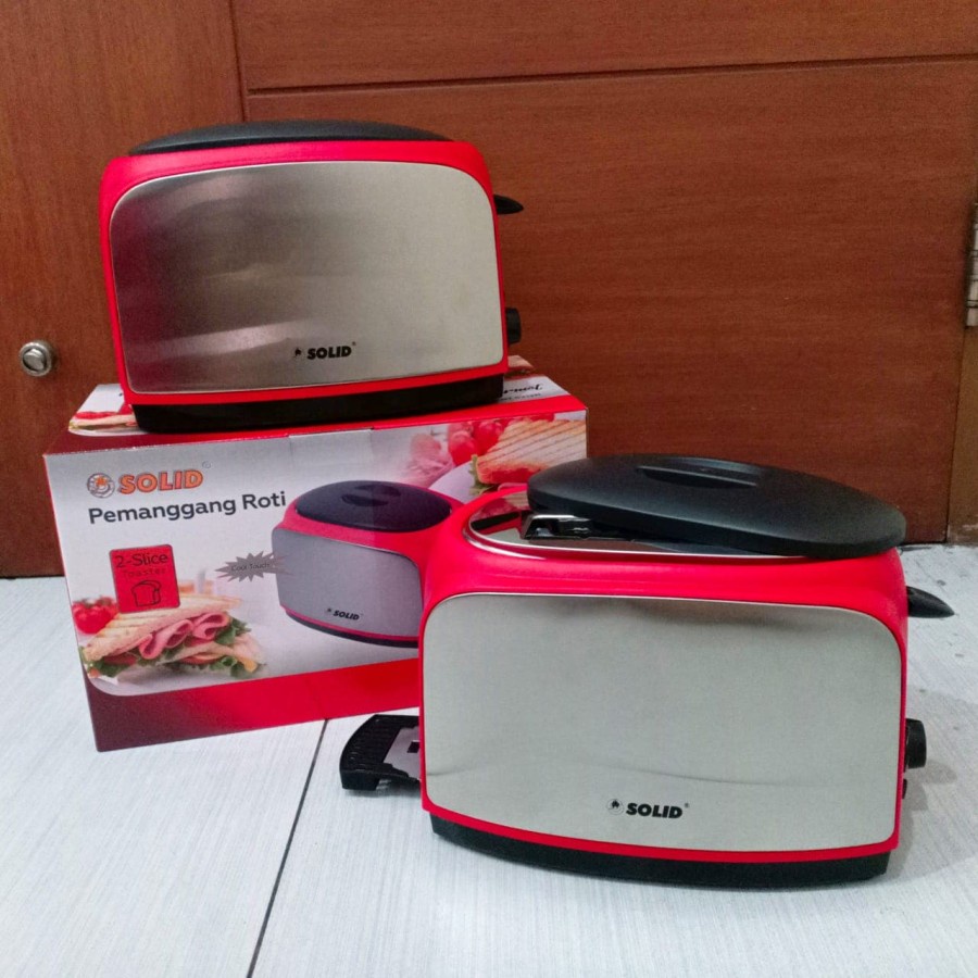 Jual SOLID Bread toaster / pemanggang BT 5212R - Panggang Roti | Shopee ...