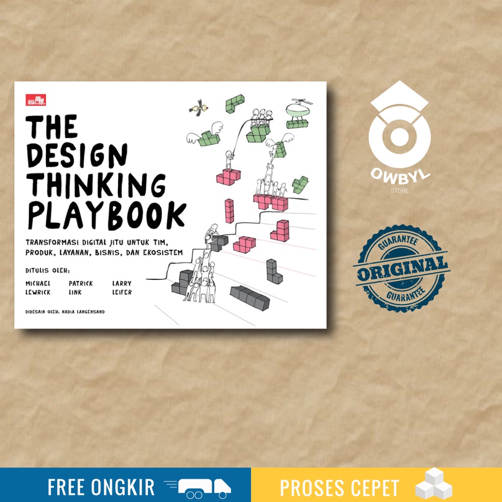 Jual Buku The Design Thinking Playbook | Shopee Indonesia