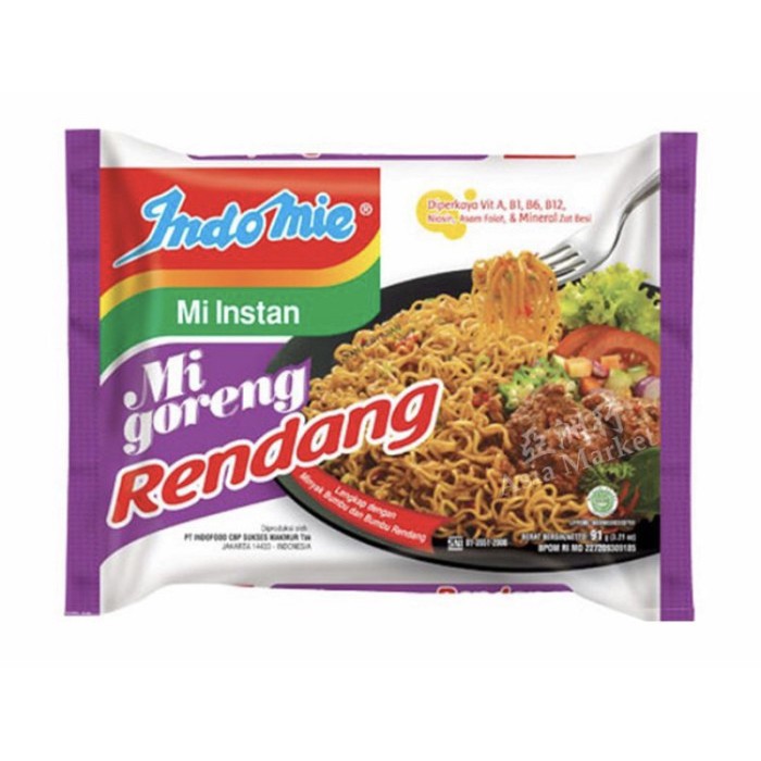 Jual INDOMIE GORENG RENDANG 90GR | Shopee Indonesia