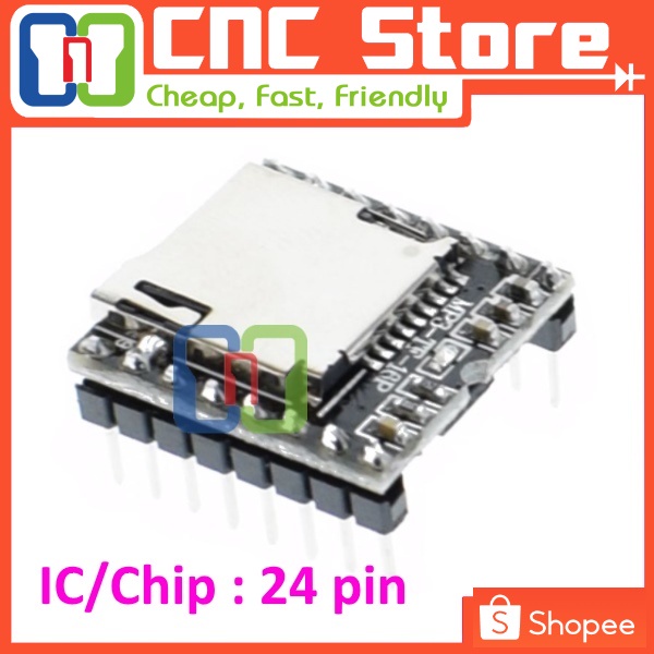 Jual [MDL-0008] MP3-TF-16P DFPLAYER DF PLAYER MINI MP3 PLAYER MODULE ...