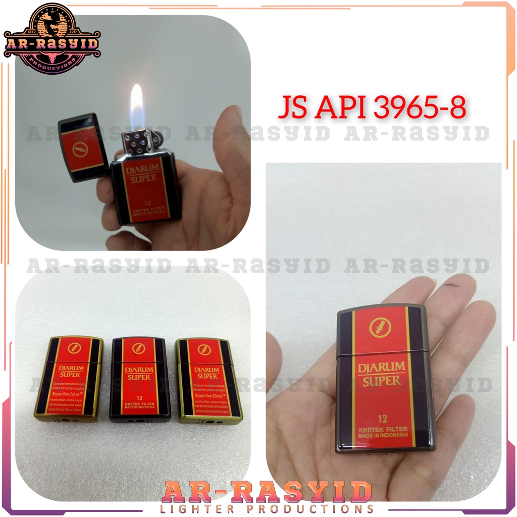 Jual Korek Api Roda Api Gas Cool The Lighter Motif Djarum Super 3965-8 ...