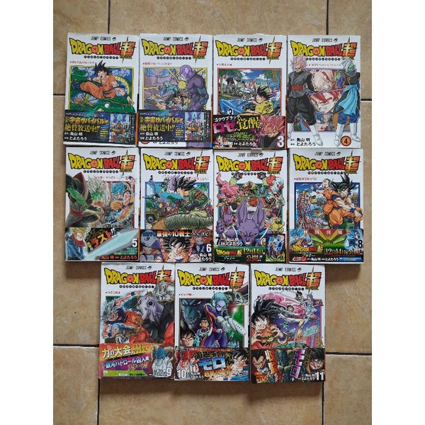 Jual Komik Import Jepang Dragon Ball Super 1-11 Jump Comics Toyotarou ...